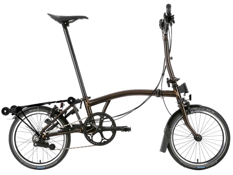 BROMPTON C Line Explore whith Rack Black Edition